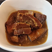 豚の角煮(味噌味)